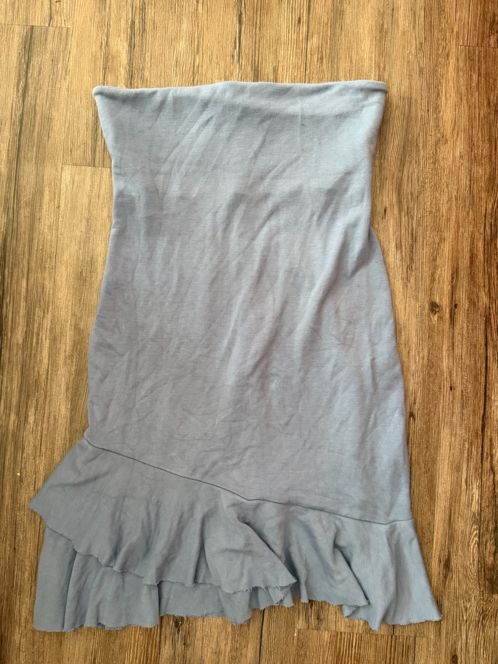 Dauresh XS Mini Dress in Dusty Blue